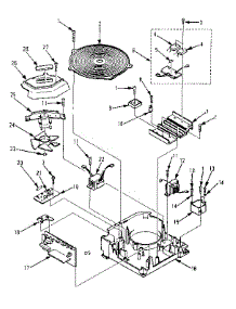 Inverter Assembly Parts For Low Power Work Coil parts for Kenmore Electric Cooktop 564.4498511 (5644498511, 564 4498511) from AppliancePartsPros.com