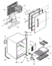 Refrigerator Cabinet Parts
