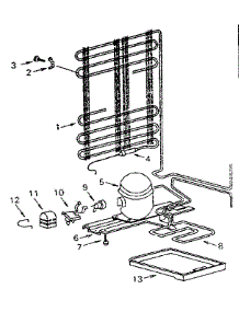 Cooling Unit parts for Kenmore Refrigerator 564.8630190 (5648630190, 564 8630190) from AppliancePartsPros.com