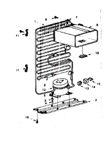 Cooling Unit Parts parts for Kenmore Refrigerator 564.8631190 (5648631190, 564 8631190) from AppliancePartsPros.com