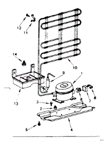 Unit Parts parts for Kenmore Refrigerator 564.8650190 (5648650190, 564 8650190) from AppliancePartsPros.com