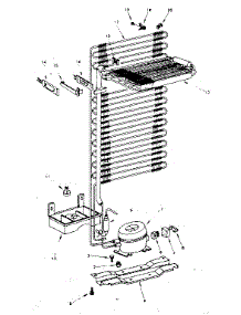 Cooling Unit Parts parts for Kenmore Refrigerator 564.8660210 (5648660210, 564 8660210) from AppliancePartsPros.com