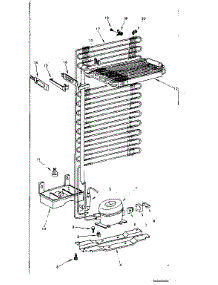 Cooling Unit Parts parts for Kenmore Refrigerator 564.8660291 (5648660291, 564 8660291) from AppliancePartsPros.com