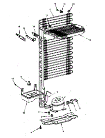 Cooling Unit Parts parts for Kenmore Refrigerator 564.8680200 (5648680200, 564 8680200) from AppliancePartsPros.com
