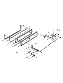 Door (C) Parts parts for Kenmore Refrigerator 564.8761980 (5648761980, 564 8761980) from AppliancePartsPros.com