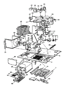 Cooling Unit Parts parts for Kenmore Refrigerator 564.8761980 (5648761980, 564 8761980) from AppliancePartsPros.com