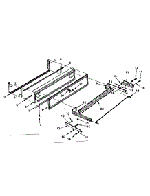 Door (C) Parts parts for Kenmore Refrigerator 564.8771980 (5648771980, 564 8771980) from AppliancePartsPros.com
