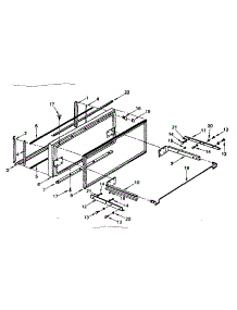 Door (F) Parts parts for Kenmore Refrigerator 564.8771980 (5648771980, 564 8771980) from AppliancePartsPros.com