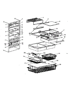 Miscellaneous Parts parts for Kenmore Refrigerator 564.8771980 (5648771980, 564 8771980) from AppliancePartsPros.com