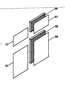 Art Panel Installation Parts parts for Kenmore Refrigerator 564.8912821 (5648912821, 564 8912821) from AppliancePartsPros.com