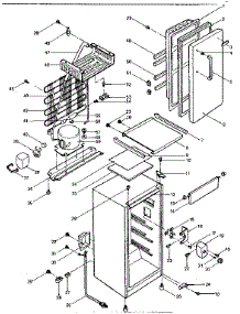 Replacement Parts parts for Kenmore Refrigerator 564.8913420 (5648913420, 564 8913420) from AppliancePartsPros.com