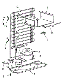 Cooling Unit parts for Kenmore Refrigerator 564.8946080 (5648946080, 564 8946080) from AppliancePartsPros.com