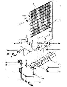 Refrigeration Unit parts for Kenmore Refrigerator 564.8962920 (5648962920, 564 8962920) from AppliancePartsPros.com