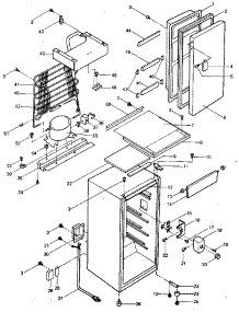 Replacement Parts parts for Kenmore Refrigerator 564.8963620 (5648963620, 564 8963620) from AppliancePartsPros.com