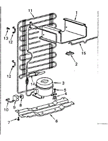 Cooling Unit parts for Kenmore Refrigerator 564.8966080 (5648966080, 564 8966080) from AppliancePartsPros.com