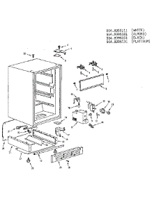 Liner parts for Craftsman Water & Ice System 5648996151 from AppliancePartsPros.com