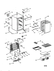 Kenmore 56497362690 Compact Refrigerator Parts | Diagrams & OEM