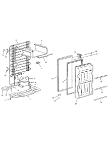 Unit Parts And Door parts for Craftsman Water & Ice System 5649916080 from AppliancePartsPros.com