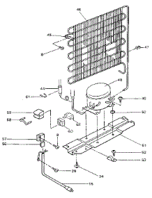 Refrigeration Unit parts for Kenmore Refrigerator 564.9922910 (5649922910, 564 9922910) from AppliancePartsPros.com