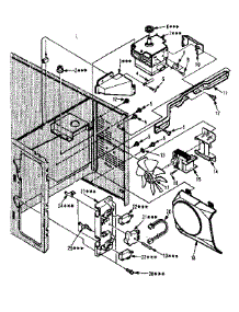 Switches And Microwave Parts parts for Kenmore Countertop Microwave 566.8868611 (5668868611, 566 8868611) from AppliancePartsPros.com