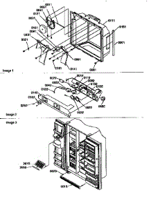 Ice And Water Cavity parts for Amana Side-By-Side Refrigerator 57085-P1190813WE from AppliancePartsPros.com