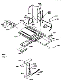 Machine Compartment parts for Amana Side-By-Side Refrigerator 57085-P1190813WE from AppliancePartsPros.com