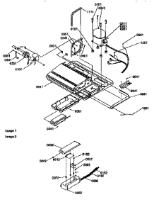 Machine Compartment parts for Amana Side-By-Side Refrigerator 57087-P1190815WL from AppliancePartsPros.com
