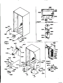 Drain System, Rollers, And Evaporator parts for Amana Side-By-Side Refrigerator 57089-P1190814WE from AppliancePartsPros.com