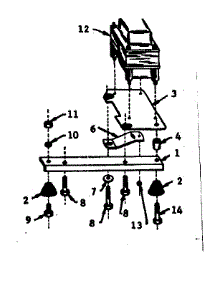Reactor Assembly & Engine Mtg. Support parts for Craftsman Farming 5803100-6 from AppliancePartsPros.com