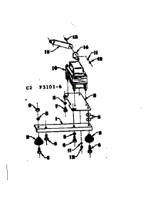 Reactor Assembly And Engine Mounting Support parts for Craftsman Farming 5803101-6 from AppliancePartsPros.com