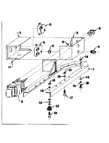 Mounting Base parts for Craftsman Generator 58031051 from AppliancePartsPros.com