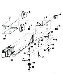 Mounting Base parts for Craftsman Farming 58031054 from AppliancePartsPros.com