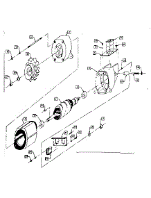 Rotor And Stator Assebmly parts for Craftsman Generator 58031060 from AppliancePartsPros.com