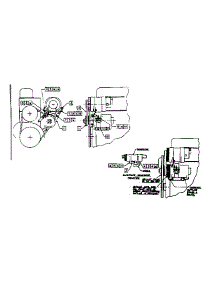 Universal Piggy Back Mounting Kit For V-8 & 6 Cyl. Engines parts for Craftsman Generator 58031060 from AppliancePartsPros.com