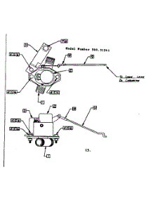 Choke Assembly parts for Craftsman Generator 58031241 from AppliancePartsPros.com