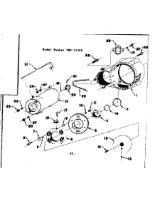 Starter parts for Craftsman Generator 58031260 from AppliancePartsPros.com