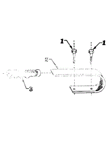 Handle parts for Craftsman Generator 58031361 from AppliancePartsPros.com