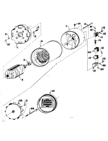 Generator parts for Craftsman Generator 5803155 from AppliancePartsPros.com