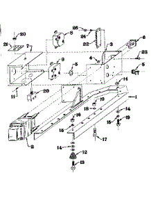 Mount Base parts for Craftsman Generator 5803155 from AppliancePartsPros.com