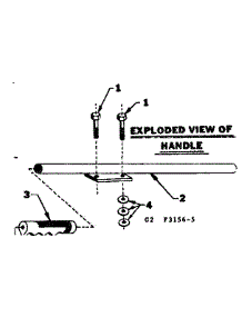 Handle parts for Craftsman Farming 5803156-5 from AppliancePartsPros.com
