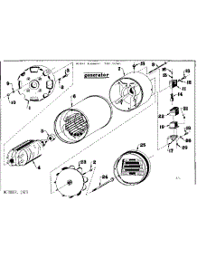 Stator Assembly parts for Craftsman Farming 58031561 from AppliancePartsPros.com