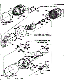 Rotor And Stator Assembly parts for Craftsman Farming 58031672 from AppliancePartsPros.com