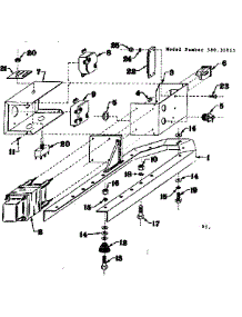 Mounting Base parts for Craftsman Farming 58031813 from AppliancePartsPros.com