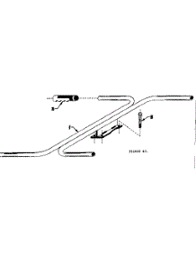 Handle parts for Craftsman Generator 58031820 from AppliancePartsPros.com