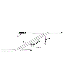 Handle parts for Craftsman Generator 58031880 from AppliancePartsPros.com