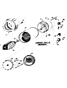 Stator Assembly parts for Craftsman Farming 58031895 from AppliancePartsPros.com