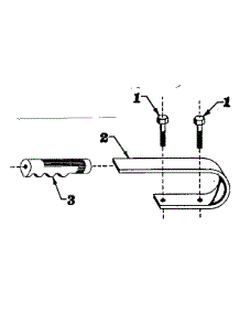 Handle parts for Craftsman Generator 5803192-2 from AppliancePartsPros.com