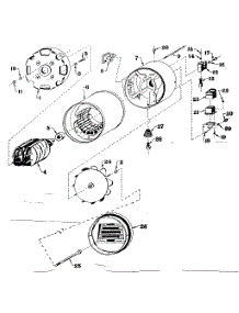 Stator Assembly parts for Craftsman Generator 5803196-1 from AppliancePartsPros.com