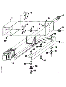 Mounting Base parts for Craftsman Generator 5803197-1 from AppliancePartsPros.com