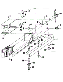 Mounting Base parts for Craftsman Generator 58031970 from AppliancePartsPros.com